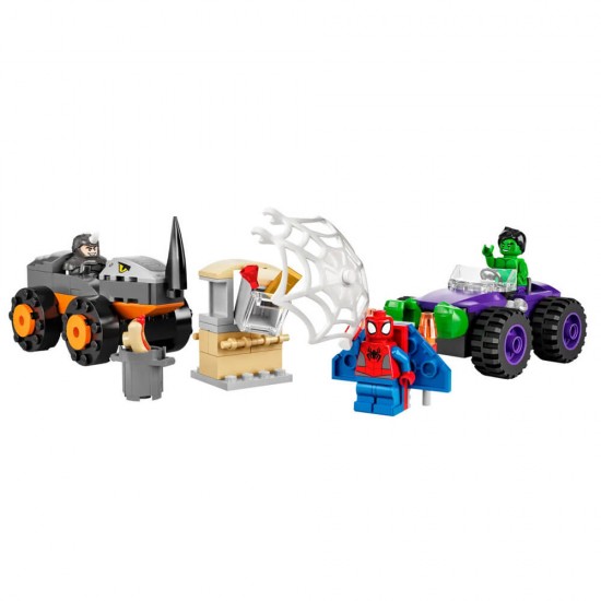 LEGO Marvel Hulk vs. Rhino Truck Showdown (10782)