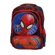 Red and Blue Spiderman Printed School Bag