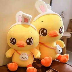 Cute Yellow Ducklings Soft Toy  - 30 cm