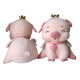 43cm Crowned  Angel Pig Soft Toy