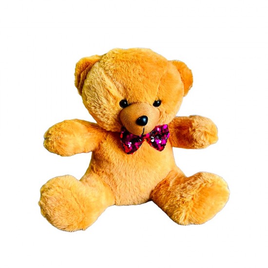 35 cm Adorable Teddy Bear with Sequin Bow Tie