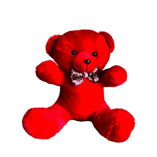 35 cm Adorable Teddy Bear with Sequin Bow Tie