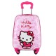 Hello Kitty Printed Non-Breakable & Extra Light Weight Kids Trolley Bag (16 Inch)