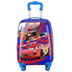 Lightning McQueen Printed Pattern Non-Breakable & Extra Light Weight Kids Trolley Bag (16 Inch) Lightning McQueen Printed Pattern Non-Breakable & Extra Light Weight Kids Trolley Bag (16 Inch)