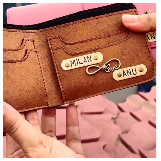 Personalized Couple Wallet