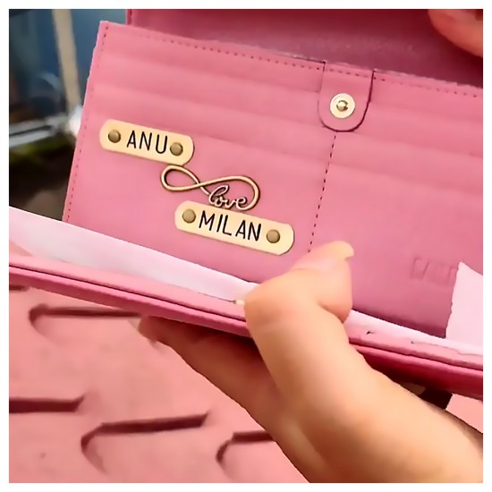 Personalized Couple Wallet