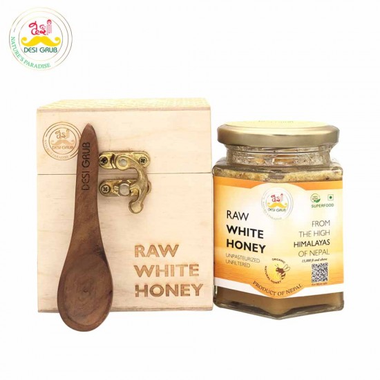 Raw White Honey 300 gms