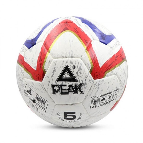 Peak White/Red Blue Football 
