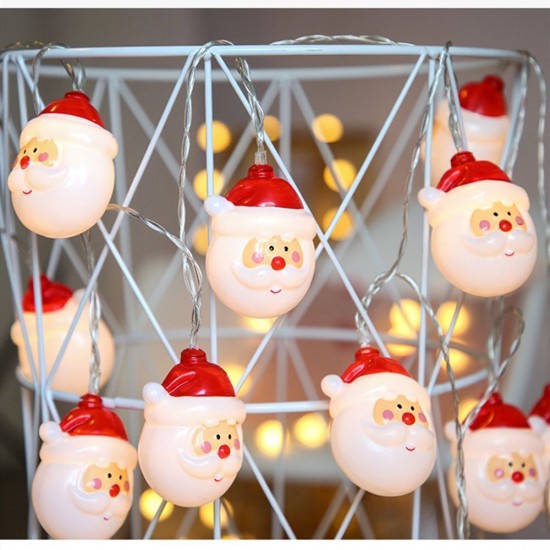 Christmas Santa Head lights Decoration