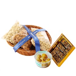 1.5kg Dry Fruits Mix with Sugarfee Mithai 1.5kg Dry Fruits Mix with Sugarfee Mithai