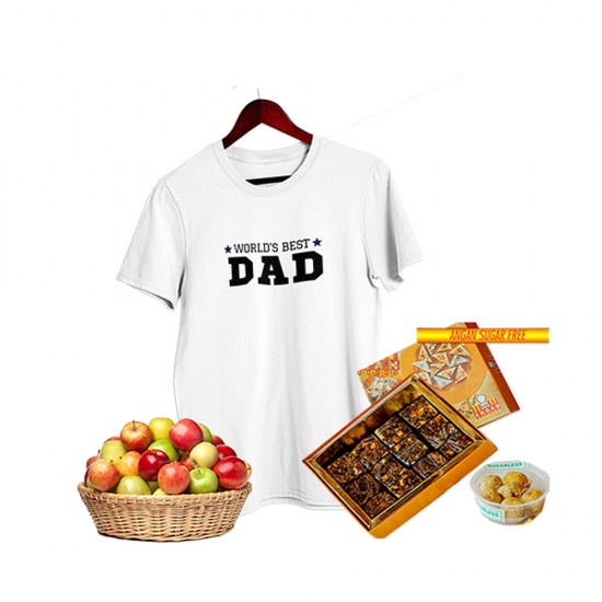 Tshirt with Fruits and Mithai