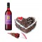 Black Forest Cake with Red wine