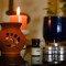Half-Glazed Aroma Pot with essential oil and tealight candles Oil Diffuser set