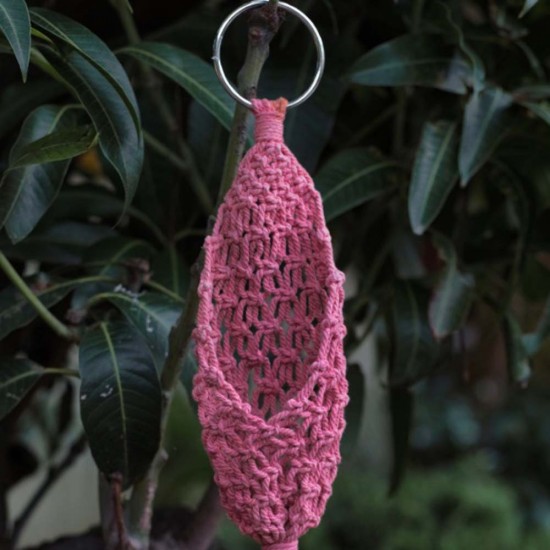 Colorful Nested Macrame Plant Hanger