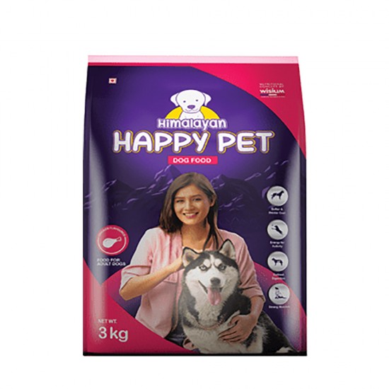Happy Pet Dog Food - 3 Kg Pack