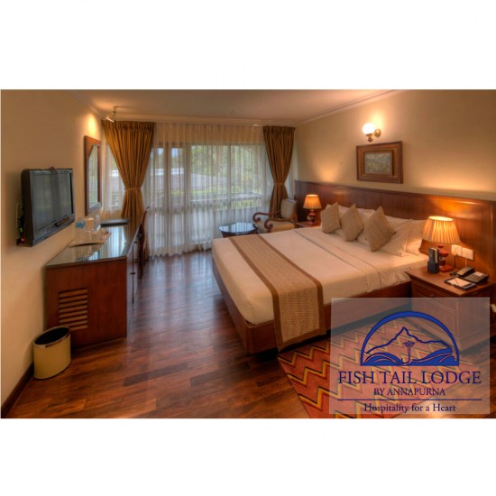 Overnight stay @ Fishtail lodge, Pokhara * For Couple