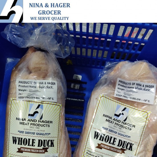 Nina and Hager Whole Duck