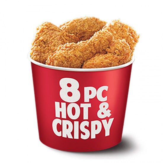 8 Pc KFC Hot & Crispy