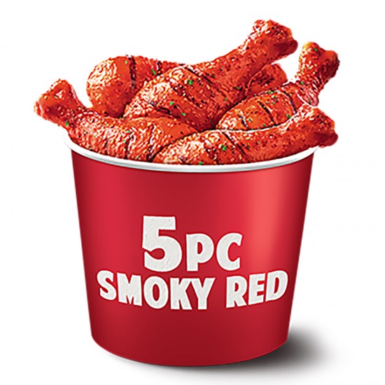 5 pcs KFC Smoky Red