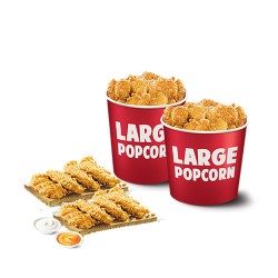 KFC Strips with Popcorn KFC Strips with Popcorn