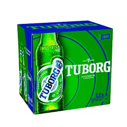 Tuborg Beer 330 ml  x12 Bottles