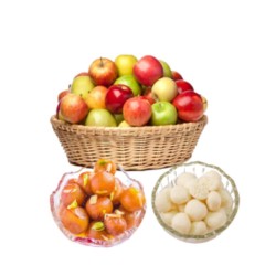 2 kg Apple Basket with Sweets